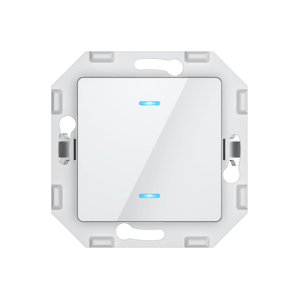 SIRO Smart 2-channel light switch Venus white