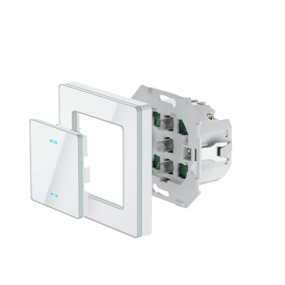 SIRO Smart 2-channel light switch Venus white