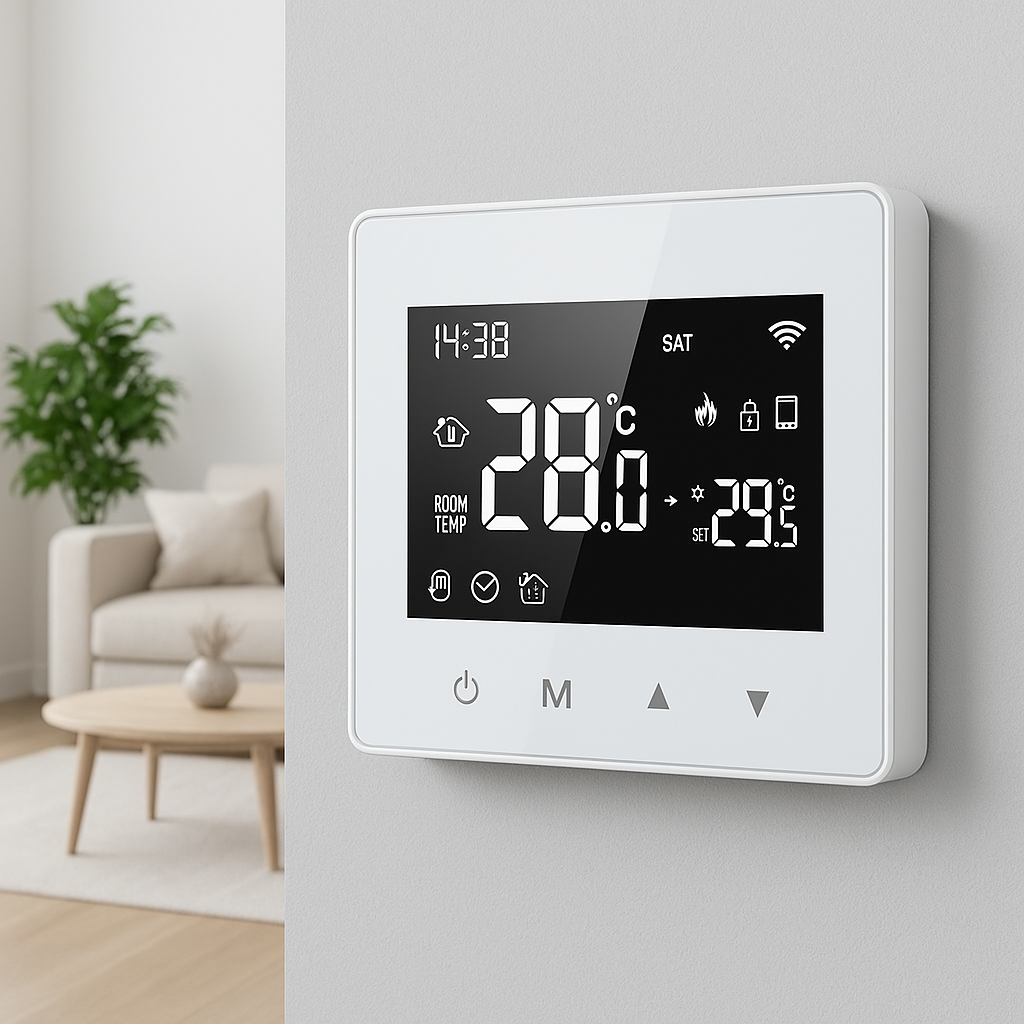 SIRO Smart Wi-Fi room thermostat surface-mounted