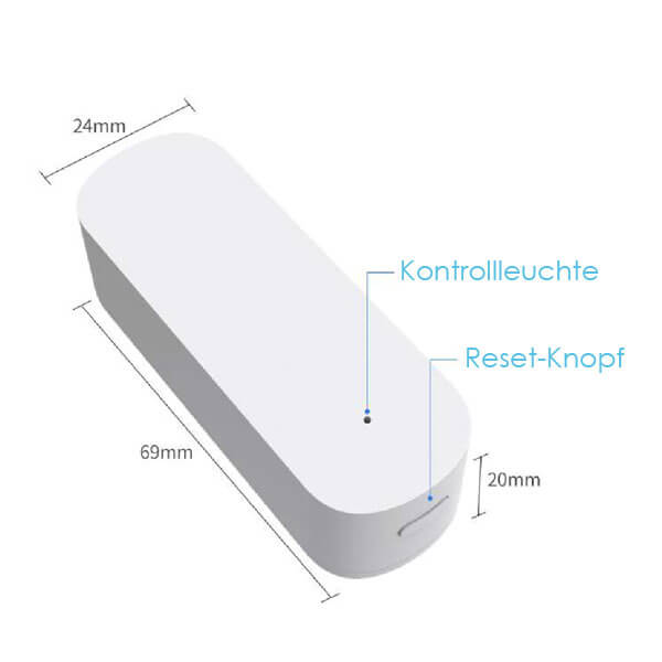 SIRO ZigBee schoksensor