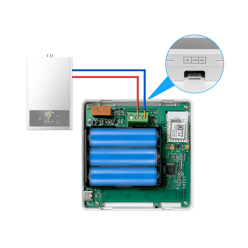 SIRO Smart Wi-Fi room thermostat surface-mounted
