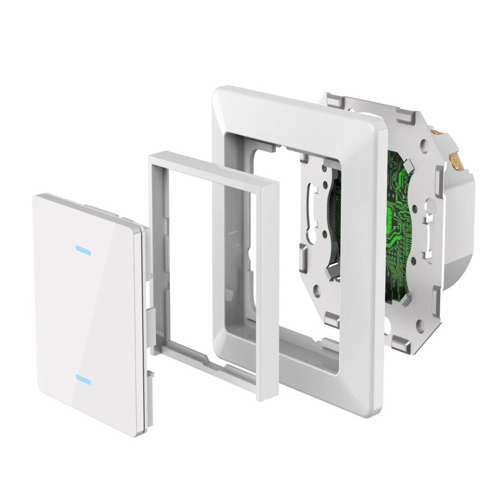 SIRO Smart 2-channel light switch Venus white