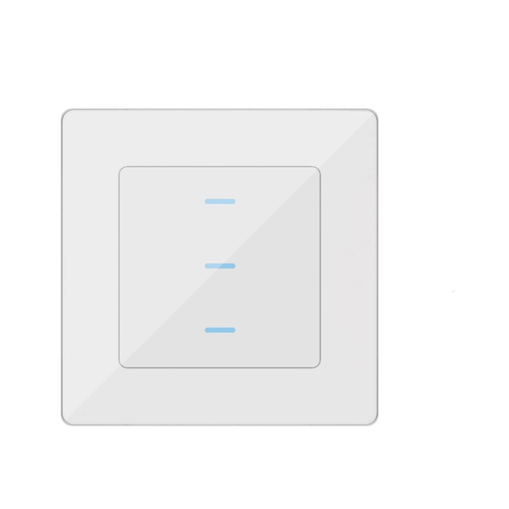 SIRO Smart 3-channel light switch Venus white