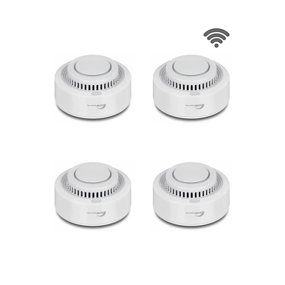 SIRO Wi-Fi rookmelder 4-pack