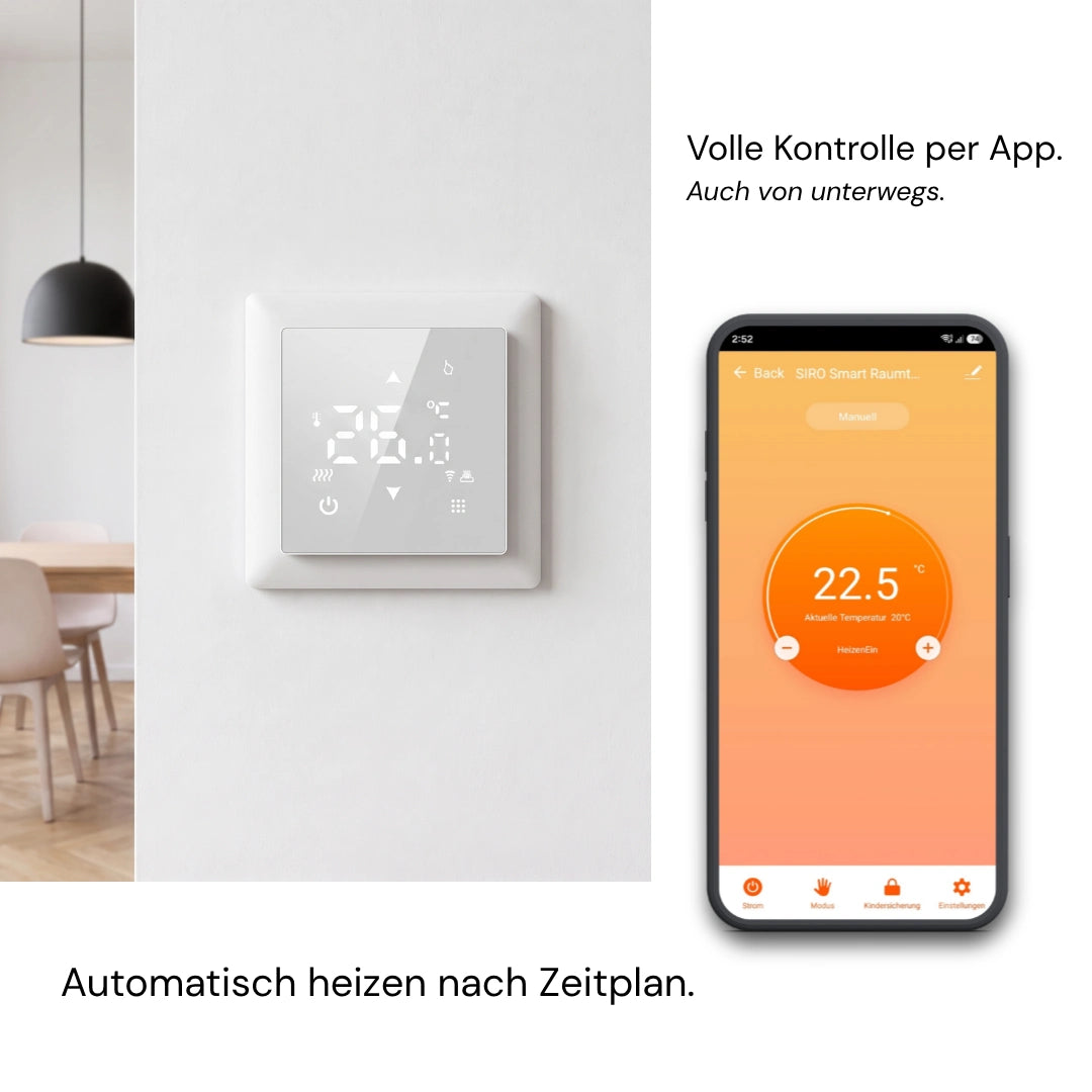 Smart Raumthermostat SL06116W weiß