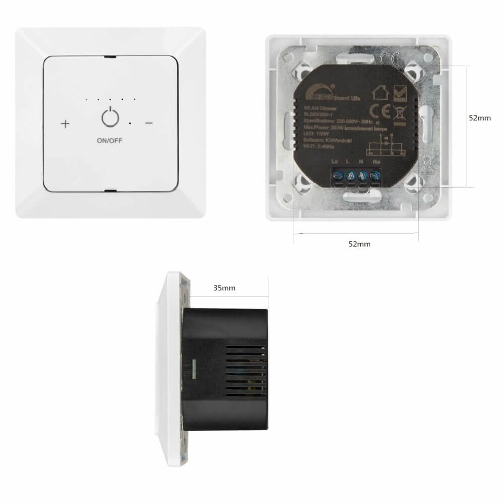 SIRO Smart Dimmable Light Switch Merkur