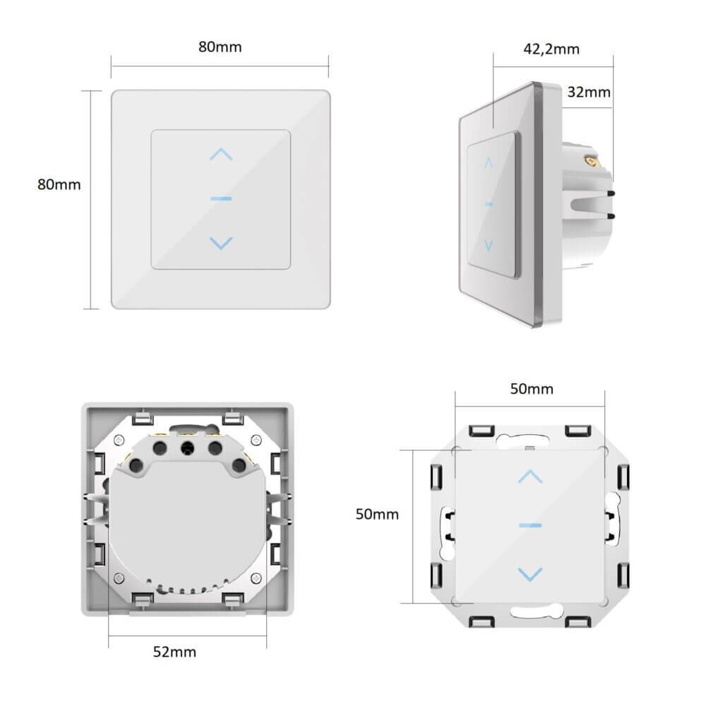 SIRO Smart Light Switch Venus white