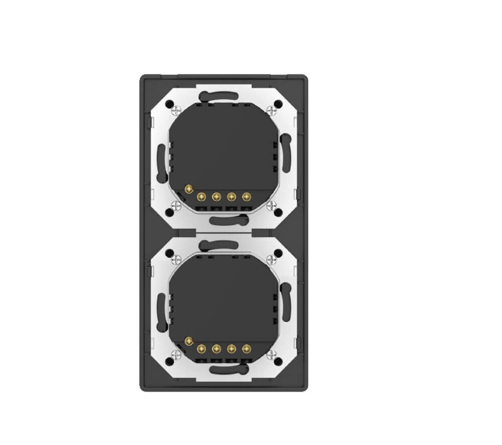 SIRO Smart inbouwstopcontact Venus met USB &amp; USB-C zwart