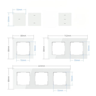 SIRO Smart Lichtschakelaar Venus wit