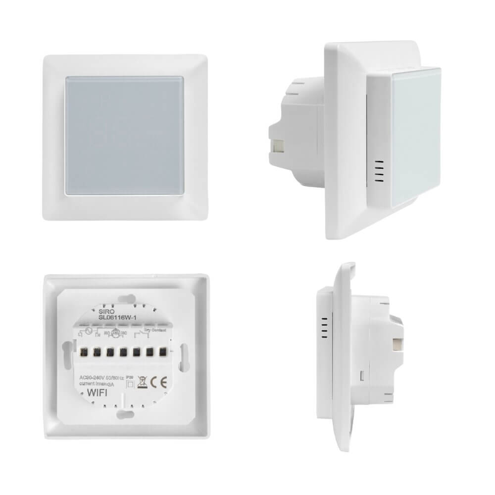 SIRO Slimme Kamerthermostaat SL06116W wit