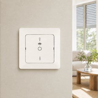 Roller Shutter Switch Merkur pure white