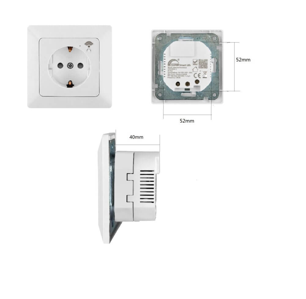 SIRO Smart inbouwdoos Merkur