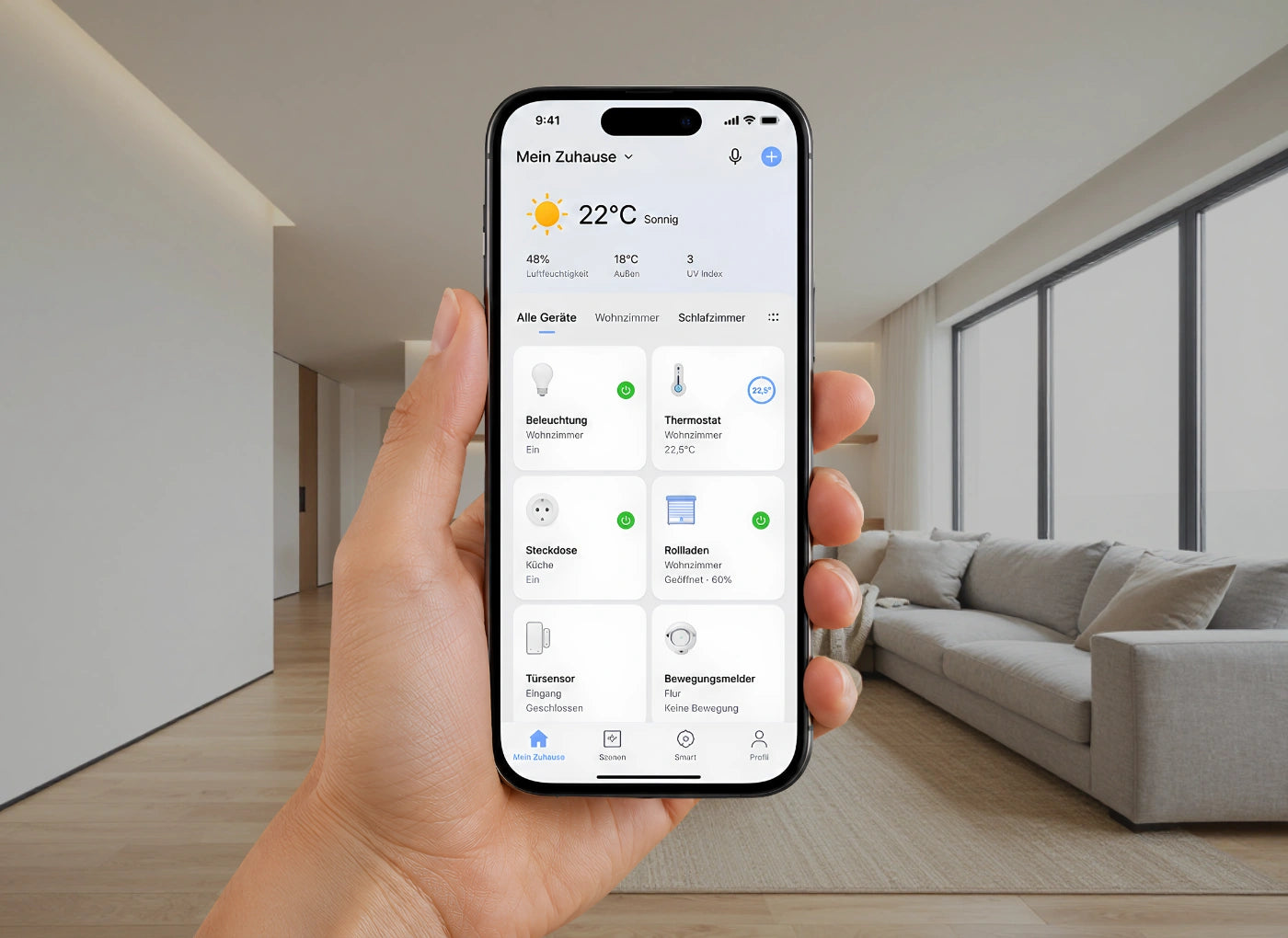 smart life app geräte im zuhause