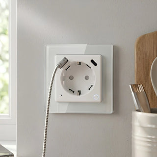 SIRO Smart flush-mounted socket Venus white