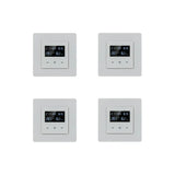 SIRO Slimme Kamerthermostaat Venus wit 4-pack