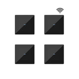 SIRO Smart Light Switch Venus Zwart 4-pack