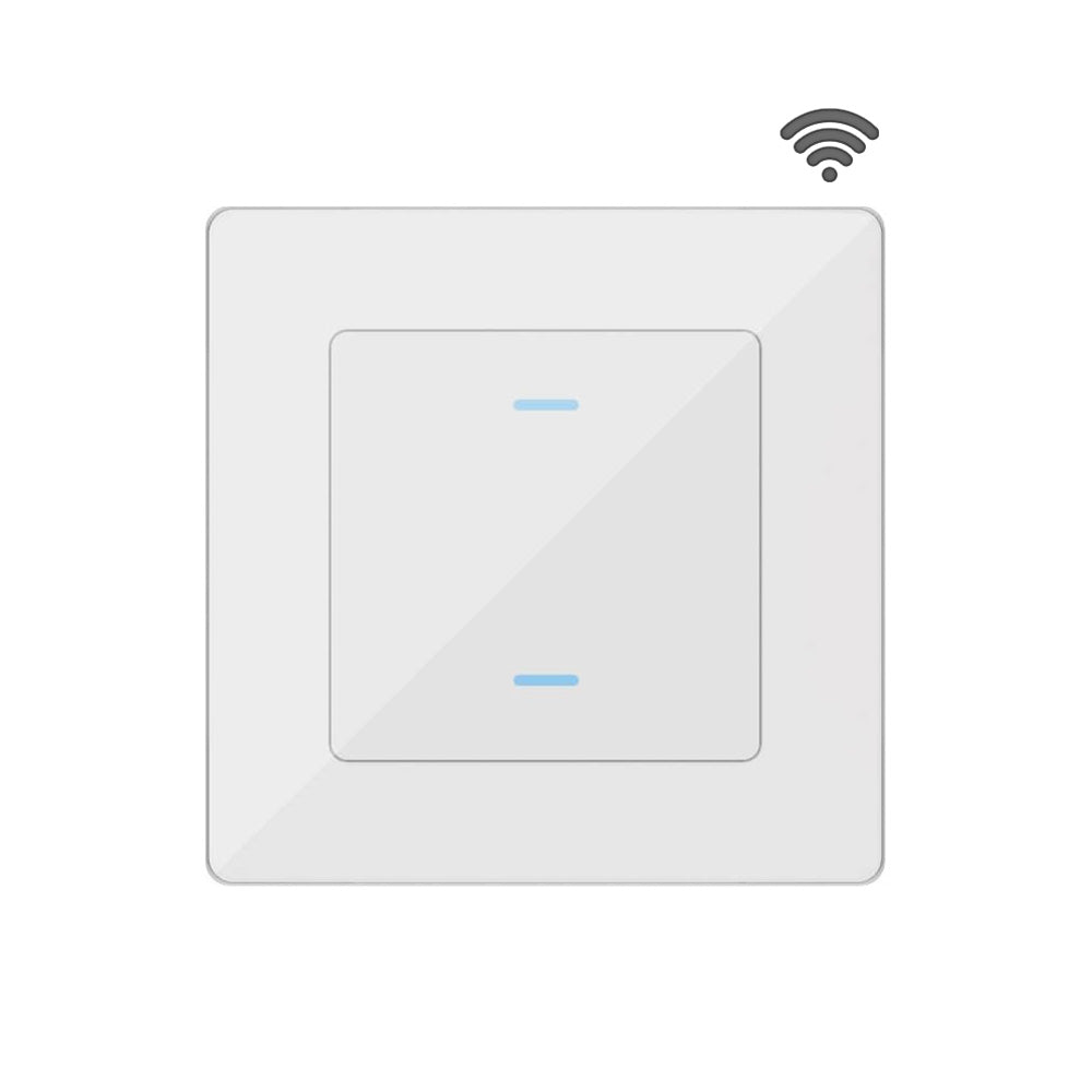 SIRO Smart 2-channel light switch Venus white